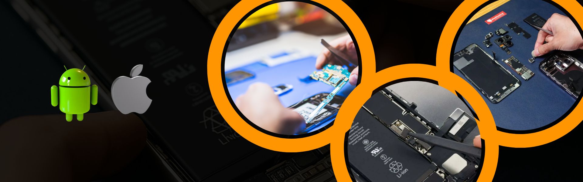 Assistência Técnica Profissional para Celulares Android e iPhone